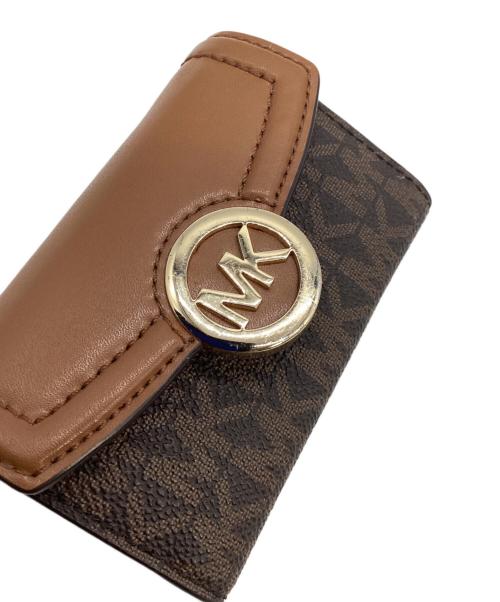 MICHAEL KORS（マイケル・コース）MICHAEL KORS (マイケルコース) キーケース ブラウンの古着・服飾アイテム