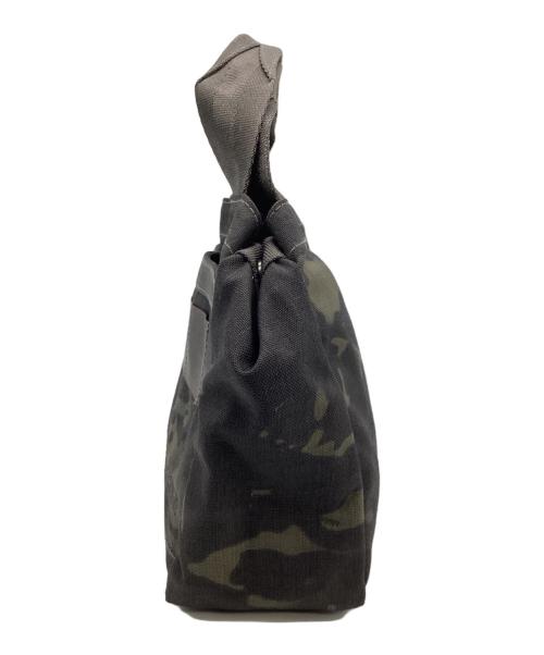 BRIEFING（ブリーフィング）BRIEFING (ブリーフィング) CLASSIC CART TOTE ブラック×オリーブの古着・服飾アイテム