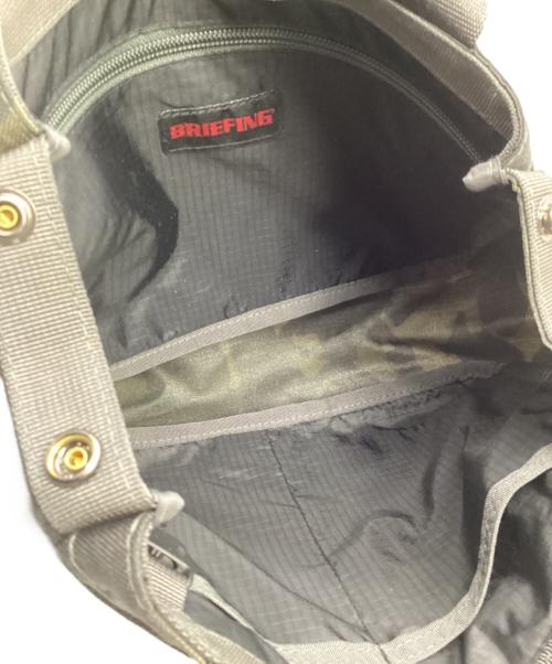 BRIEFING（ブリーフィング）BRIEFING (ブリーフィング) CLASSIC CART TOTE ブラック×オリーブの古着・服飾アイテム