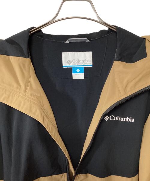 Columbia（コロンビア）Columbia (コロンビア) Vizzavona Pass II Jacket ベージュ×ブラック サイズ:Lの古着・服飾アイテム