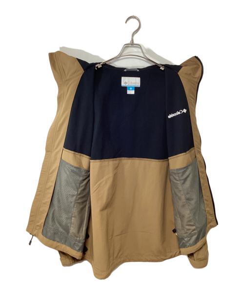 Columbia（コロンビア）Columbia (コロンビア) Vizzavona Pass II Jacket ベージュ×ブラック サイズ:Lの古着・服飾アイテム