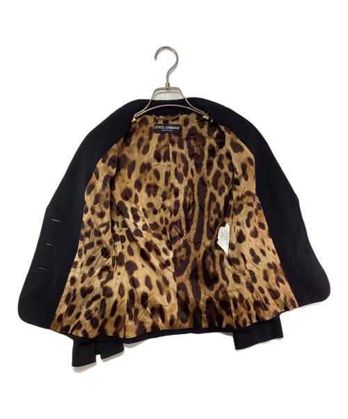 DOLCE & GABBANA（ドルチェ＆ガッバーナ）DOLCE & GABBANA (ドルチェ＆ガッバーナ) 金釦ジャケット ブラック サイズ:38の古着・服飾アイテム