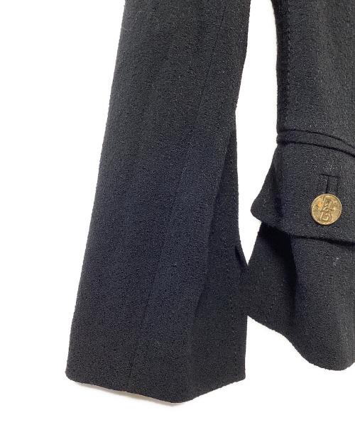 DOLCE & GABBANA（ドルチェ＆ガッバーナ）DOLCE & GABBANA (ドルチェ＆ガッバーナ) 金釦ジャケット ブラック サイズ:38の古着・服飾アイテム