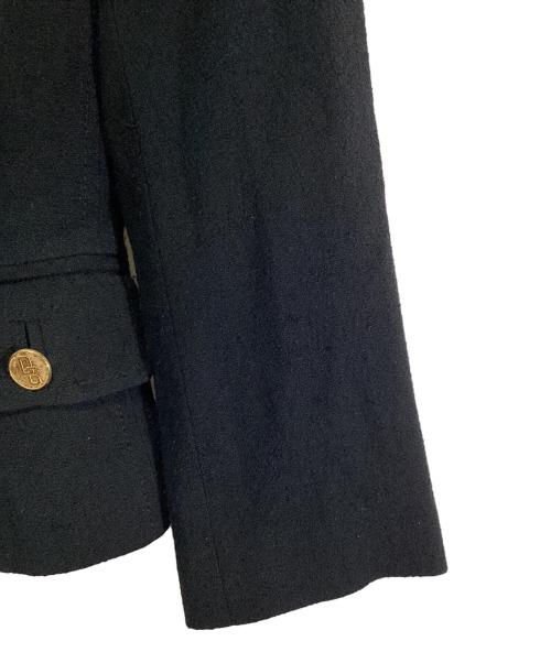 DOLCE & GABBANA（ドルチェ＆ガッバーナ）DOLCE & GABBANA (ドルチェ＆ガッバーナ) 金釦ジャケット ブラック サイズ:38の古着・服飾アイテム