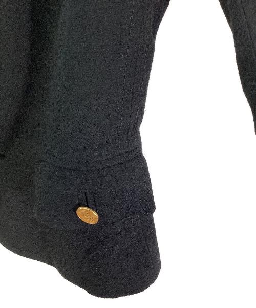 DOLCE & GABBANA（ドルチェ＆ガッバーナ）DOLCE & GABBANA (ドルチェ＆ガッバーナ) 金釦ジャケット ブラック サイズ:38の古着・服飾アイテム