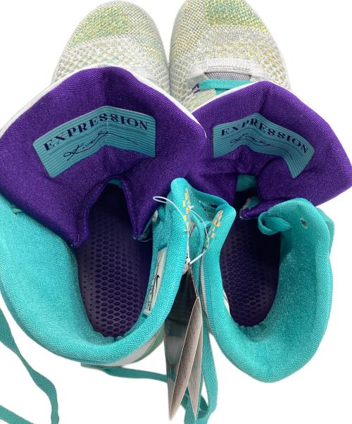 NIKE（ナイキ）NIKE (ナイキ) バスケットシューズ　KOBE 9 ELITE グレー×グリーン サイズ:32 未使用品の古着・服飾アイテム