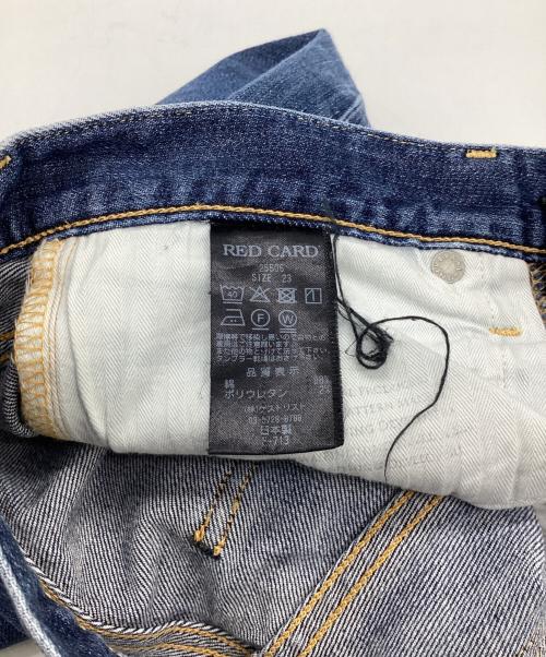 RED CARD（レッドカード）RED CARD (レッドカード) デニムパンツ インディゴ サイズ:23の古着・服飾アイテム