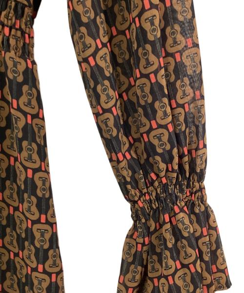 Diagram（ダイアグラム）Diagram (ダイアグラム) ワンピース ブラウン×ブラック サイズ:36の古着・服飾アイテム