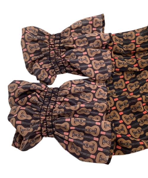 Diagram（ダイアグラム）Diagram (ダイアグラム) ワンピース ブラウン×ブラック サイズ:36の古着・服飾アイテム