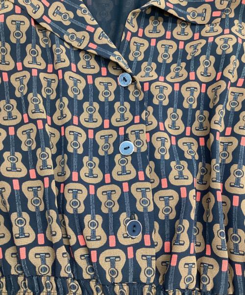 Diagram（ダイアグラム）Diagram (ダイアグラム) ワンピース ブラウン×ブラック サイズ:36の古着・服飾アイテム