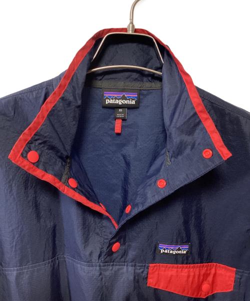 Patagonia（パタゴニア）Patagonia (パタゴニア) フーディニ スナップT・プルオーバー ネイビー×レッド サイズ:XSの古着・服飾アイテム