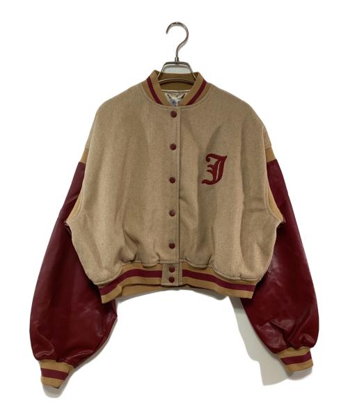 Jouete（ジュエッテ）Jouete (ジュエッテ) スタジャン ライトブラウン×ブラウン サイズ:M 未使用品の古着・服飾アイテム