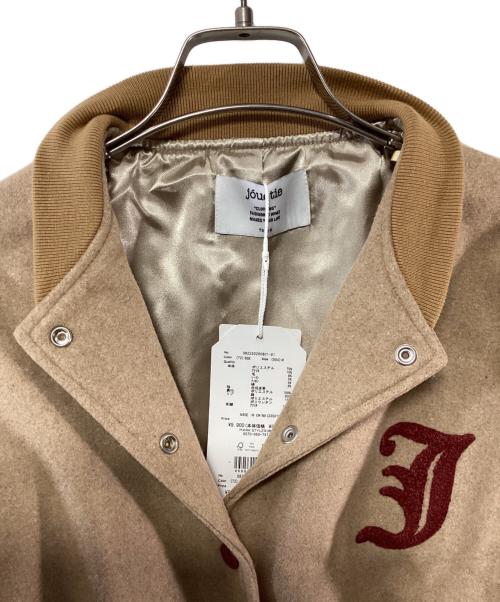 Jouete（ジュエッテ）Jouete (ジュエッテ) スタジャン ライトブラウン×ブラウン サイズ:M 未使用品の古着・服飾アイテム