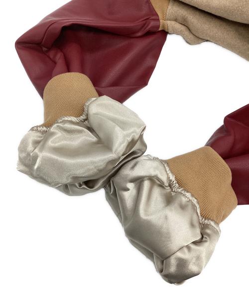 Jouete（ジュエッテ）Jouete (ジュエッテ) スタジャン ライトブラウン×ブラウン サイズ:M 未使用品の古着・服飾アイテム