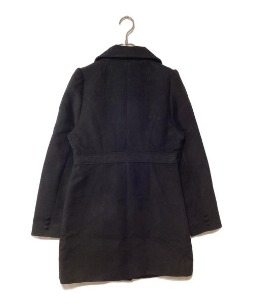 EATME（イートミー）EATME (イートミー) ガーターベルト付きチェスターコート ブラック サイズ:F 未使用品の古着・服飾アイテム