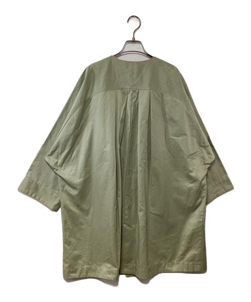 Radiate（ラディエイト）Radiate (ラディエイト) パイピングハトメ スプリングコート 黄緑 サイズ:Mの古着・服飾アイテム