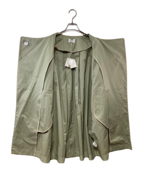 Radiate（ラディエイト）Radiate (ラディエイト) パイピングハトメ スプリングコート 黄緑 サイズ:Mの古着・服飾アイテム