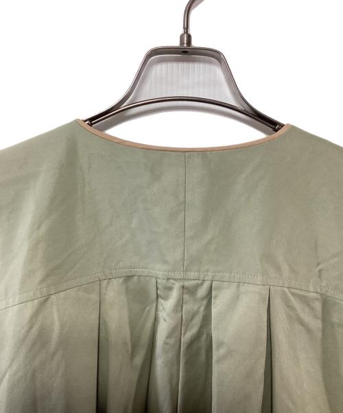 Radiate（ラディエイト）Radiate (ラディエイト) パイピングハトメ スプリングコート 黄緑 サイズ:Mの古着・服飾アイテム