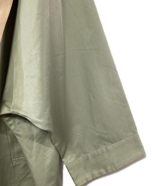 Radiate（ラディエイト）Radiate (ラディエイト) パイピングハトメ スプリングコート 黄緑 サイズ:Mの古着・服飾アイテム