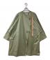 Radiate（ラディエイト）の古着「パイピングハトメ スプリングコート」｜黄緑