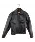 Schott（ショット）の古着「シングルレザージャケット」｜ブラック