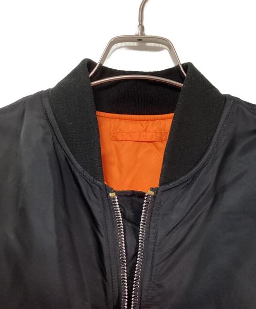 ALPHA INDUSTRIES（アルファインダストリーズ）ALPHA INDUSTRIES (アルファインダストリーズ) フライトジャケット ブラック サイズ:XLの古着・服飾アイテム