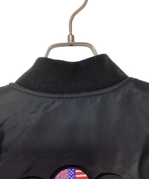 ALPHA INDUSTRIES（アルファインダストリーズ）ALPHA INDUSTRIES (アルファインダストリーズ) フライトジャケット ブラック サイズ:XLの古着・服飾アイテム