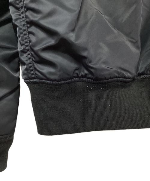 ALPHA INDUSTRIES（アルファインダストリーズ）ALPHA INDUSTRIES (アルファインダストリーズ) フライトジャケット ブラック サイズ:XLの古着・服飾アイテム