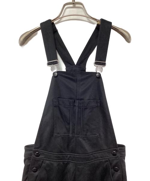 adidas Originals（アディダスオリジナル）adidas Originals (アディダスオリジナル) ダンガリオーバーオール ブラック サイズ:Mの古着・服飾アイテム