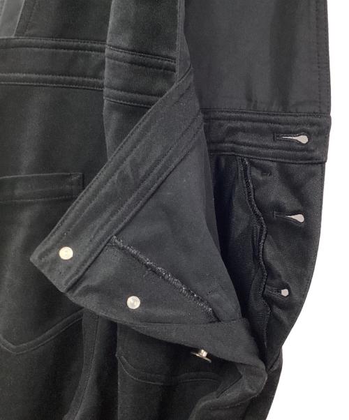 adidas Originals（アディダスオリジナル）adidas Originals (アディダスオリジナル) ダンガリオーバーオール ブラック サイズ:Mの古着・服飾アイテム