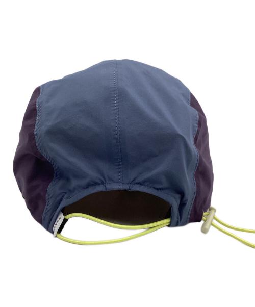 Graphpaper（グラフペーパー）Graphpaper (グラフペーパー) キャップ ネイビー×パープルの古着・服飾アイテム