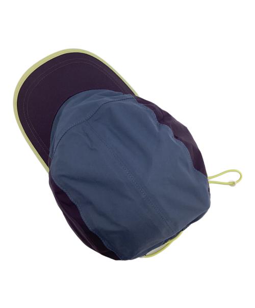 Graphpaper（グラフペーパー）Graphpaper (グラフペーパー) キャップ ネイビー×パープルの古着・服飾アイテム