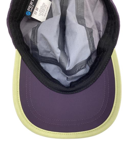 Graphpaper（グラフペーパー）Graphpaper (グラフペーパー) キャップ ネイビー×パープルの古着・服飾アイテム