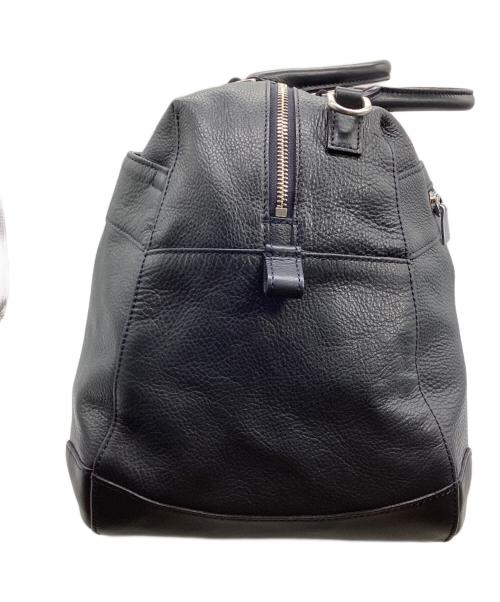 aniary（アニアリ）aniary (アニアリ) レザーボストンバッグ ネイビーの古着・服飾アイテム