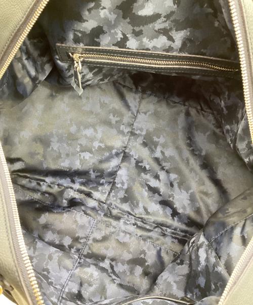 aniary（アニアリ）aniary (アニアリ) レザーボストンバッグ ネイビーの古着・服飾アイテム