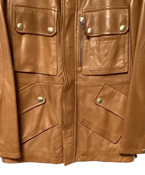POLO RALPH LAUREN（ポロ・ラルフローレン）POLO RALPH LAUREN (ポロ・ラルフローレン) M65レザージャケット キャメル サイズ:XSの古着・服飾アイテム