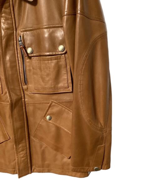 POLO RALPH LAUREN（ポロ・ラルフローレン）POLO RALPH LAUREN (ポロ・ラルフローレン) M65レザージャケット キャメル サイズ:XSの古着・服飾アイテム