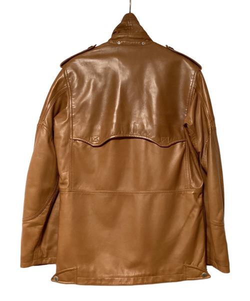 POLO RALPH LAUREN（ポロ・ラルフローレン）POLO RALPH LAUREN (ポロ・ラルフローレン) M65レザージャケット キャメル サイズ:XSの古着・服飾アイテム