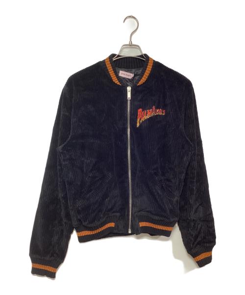 Palm Angels（パーム エンジェルス）Palm Angels (パーム エンジェルス) VELVET SOUVENIR JACKET ブラック サイズ:46の古着・服飾アイテム
