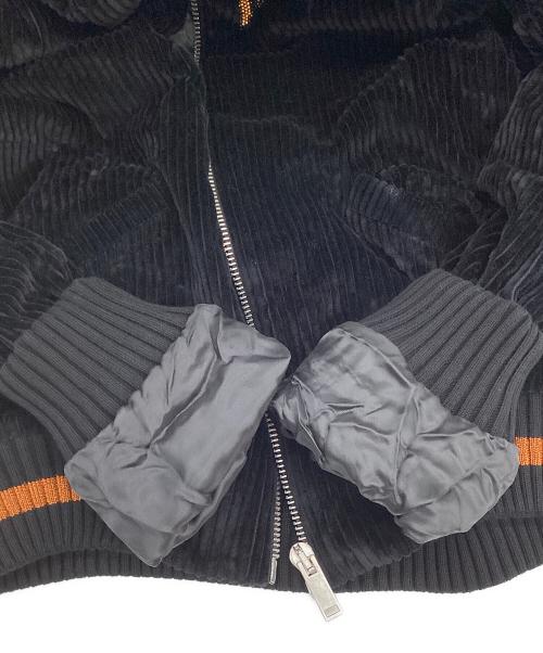 Palm Angels（パーム エンジェルス）Palm Angels (パーム エンジェルス) VELVET SOUVENIR JACKET ブラック サイズ:46の古着・服飾アイテム