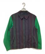 COMME des GARCONS HOMME PLUSコムデギャルソンオムプリュス）の古着「ジップブルゾン」｜マルチカラー