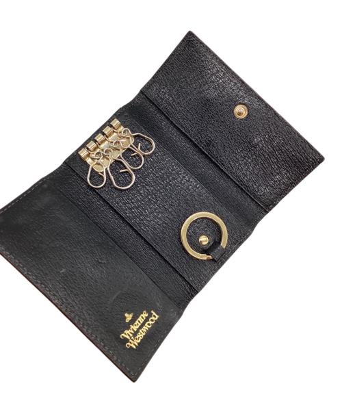 Vivienne Westwood（ヴィヴィアンウエストウッド）Vivienne Westwood (ヴィヴィアンウエストウッド) 4連キーケース ブラックの古着・服飾アイテム