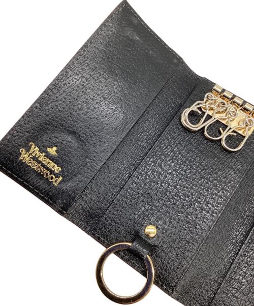 Vivienne Westwood（ヴィヴィアンウエストウッド）Vivienne Westwood (ヴィヴィアンウエストウッド) 4連キーケース ブラックの古着・服飾アイテム