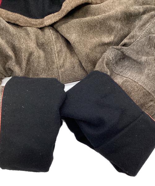 MARITHE+FRANCOIS GIRBAUD（マリテフランソワジルボー）MARITHE+FRANCOIS GIRBAUD (マリテフランソワジルボー) 【古着】レザージャケット ブラウン×アイボリー サイズ:不明の古着・服飾アイテム