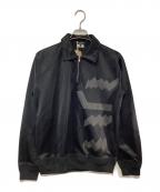 COMME des GARCONS HOMME PLUSコムデギャルソンオムプリュス）の古着「ハーフジップジャケット」｜ブラック