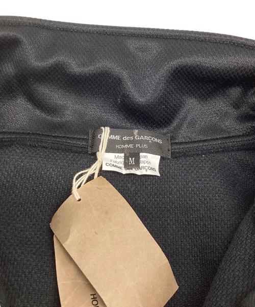COMME des GARCONS HOMME PLUS（コムデギャルソンオムプリュス）COMME des GARCONS HOMME PLUS (コムデギャルソンオムプリュス) ハーフジップジャケット ブラック サイズ:Mの古着・服飾アイテム