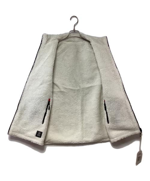 Franklin & Marshall（フランクリン＆マーシャル）Franklin & Marshall (フランクリン＆マーシャル) リバーシブルダウンベスト レッド×ブルー×アイボリー サイズ:L 未使用品の古着・服飾アイテム