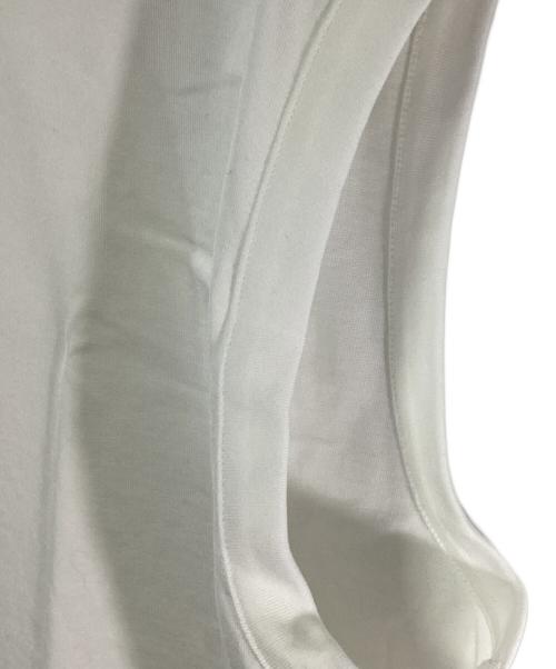 WEWILL（ウィーウィル）WEWILL (ウィーウィル) ノースリーブカットソー ホワイト サイズ:3の古着・服飾アイテム