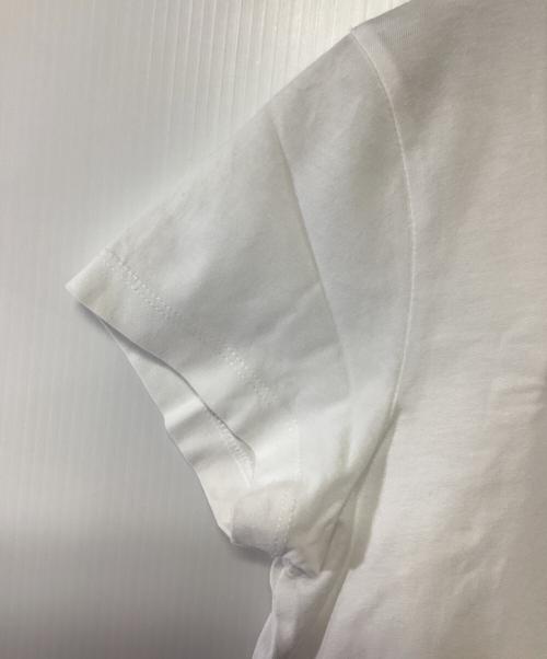 ami（アミ）ami (アミ) ワンポイント刺繍Tシャツ ホワイト サイズ:XXSの古着・服飾アイテム