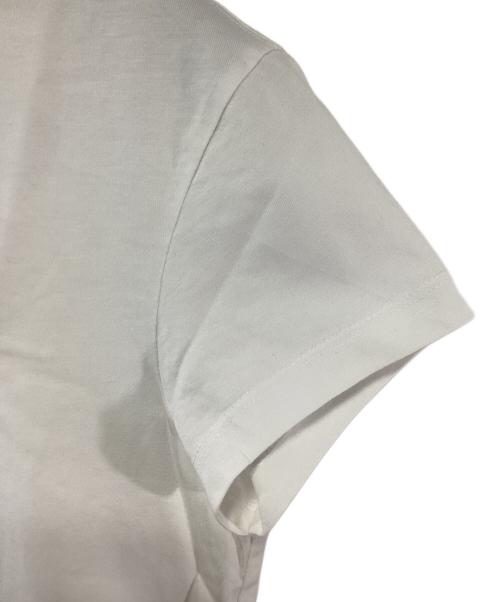 ami（アミ）ami (アミ) ワンポイント刺繍Tシャツ ホワイト サイズ:XXSの古着・服飾アイテム